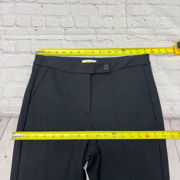Maeve by Anthropologie Slim Ankle Zip Ponte Pants Size US 8 UK 12 Black C052 -16 - Picture 2 of 16